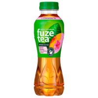 Fuze Tea Schwarzer Tee Pfirsich Hibiskus 0,4 L
