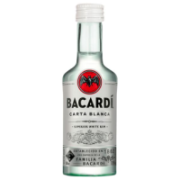Bacardi Carta Blanca 37,5% vol. 0,05 L