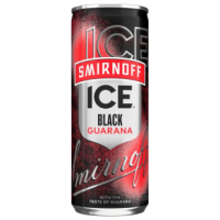 Smirnoff Ice Black Guarana 10% vol. 0,25 L
