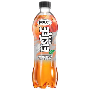 Rauch Eistee Pfirsich ohne Zucker 0,5 L